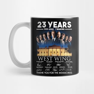 22 years 1999 2021 7 seasons thank you for the memories signatures Mug